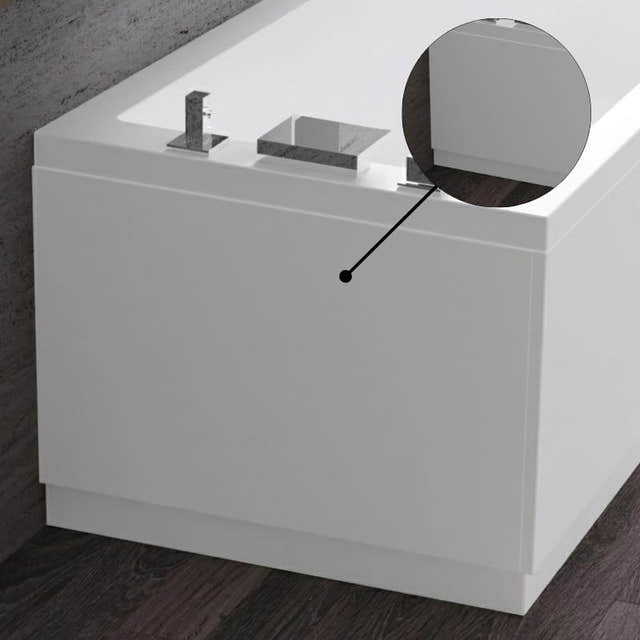 Novellini Calos Endepanel Hvit / 70cm Novellini Paneler KO-PAAVLSE70I12-A