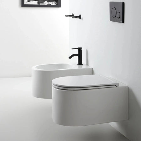 Olympia MONOLITH Rimless vegghengt toalett