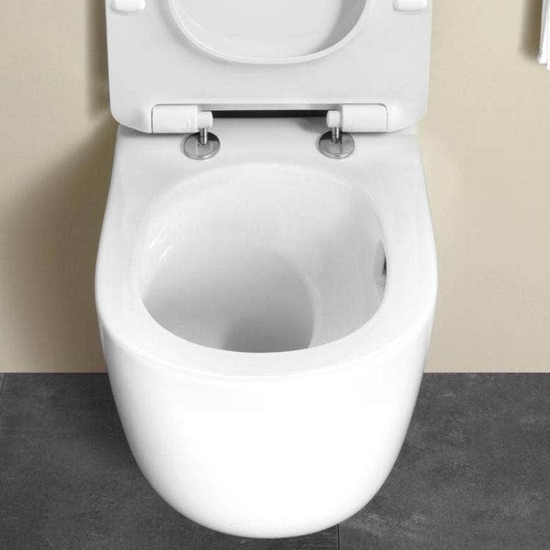 Olympia Virvel Vegghengt Toalett Hvit blank Olympia Vegghengt toalett KO-TOR120201