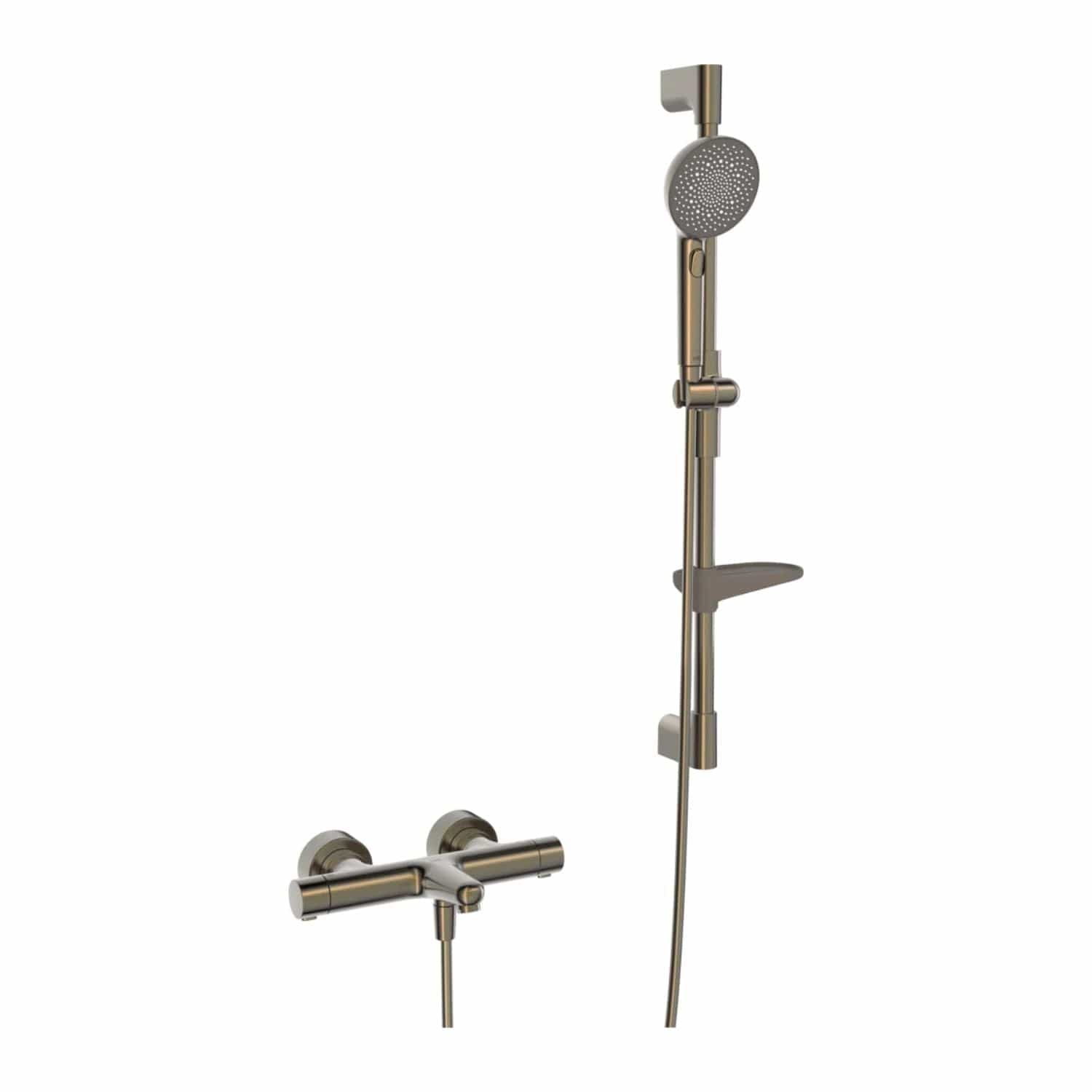 Oras Aurelia 4749 Dusjsett+Badekararmatur Børstet bronse Oras Armatur Dusjsett GRO-1365164