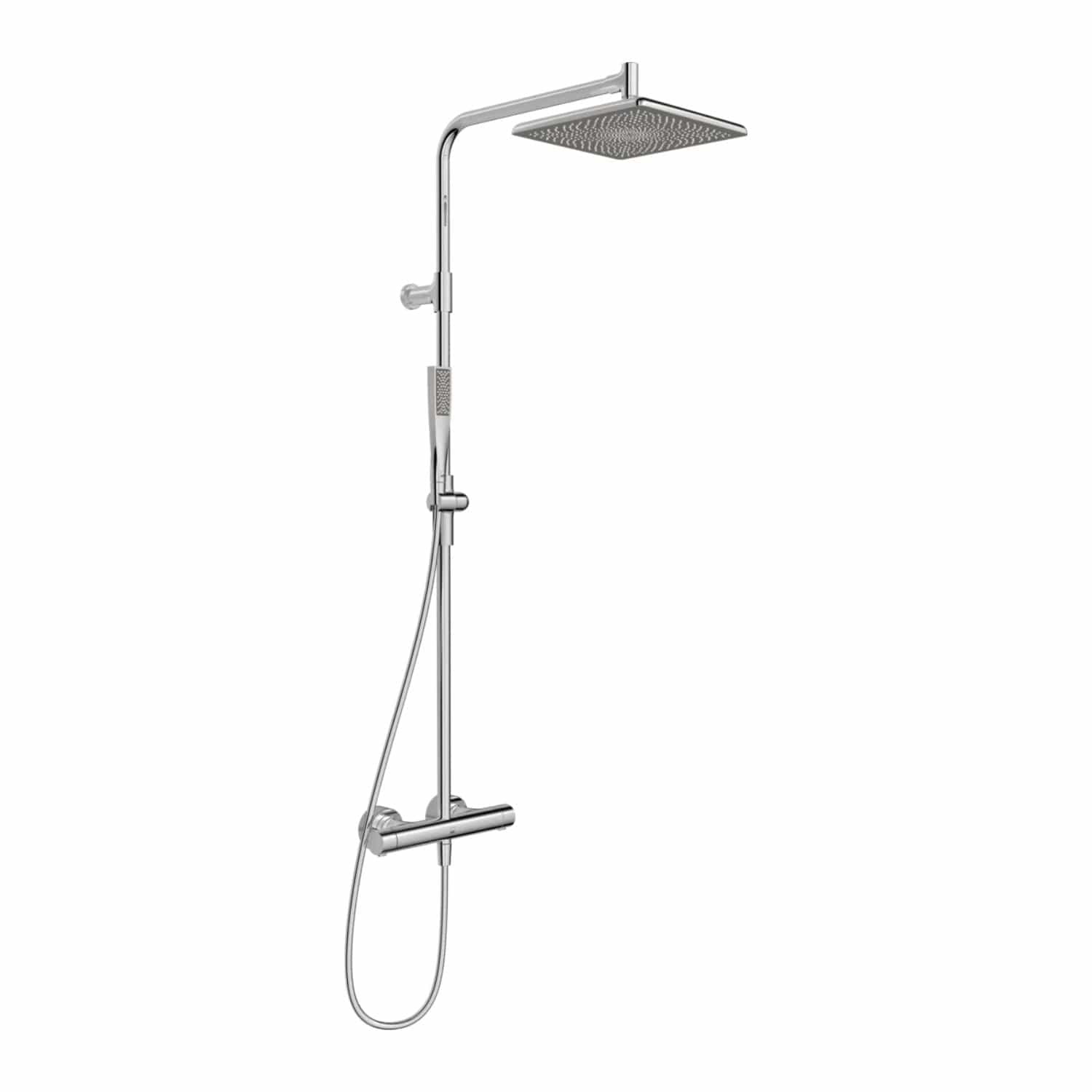 Oras Aurelia 4796 Takdusjpakke med termostat Krom Oras Armatur Takdusj GRO-1365179