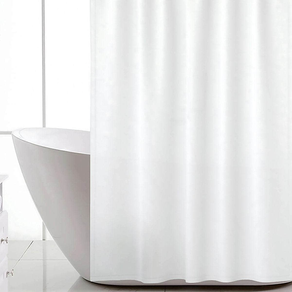 OUTLET: Habo Dusjforheng 180x200cm Hvit Sb Habo Dusjforheng UTG-18800