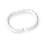 OUTLET: Habo Dusjforhengsring 824 Hvit Sb