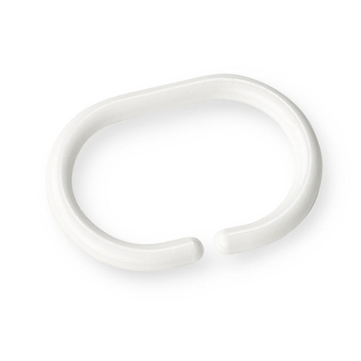 OUTLET: Habo Dusjforhengsring 824 Hvit Sb Habo Dusjforheng UTG-47969