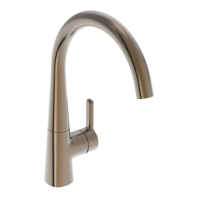 OUTLET: Oras Inspera 3030F Kjøkkenarmatur høy tut Børstet bronse / Uten avstengning / Uten uttrekk Oras Armatur Kjøkkenarmatur UTG-1373061