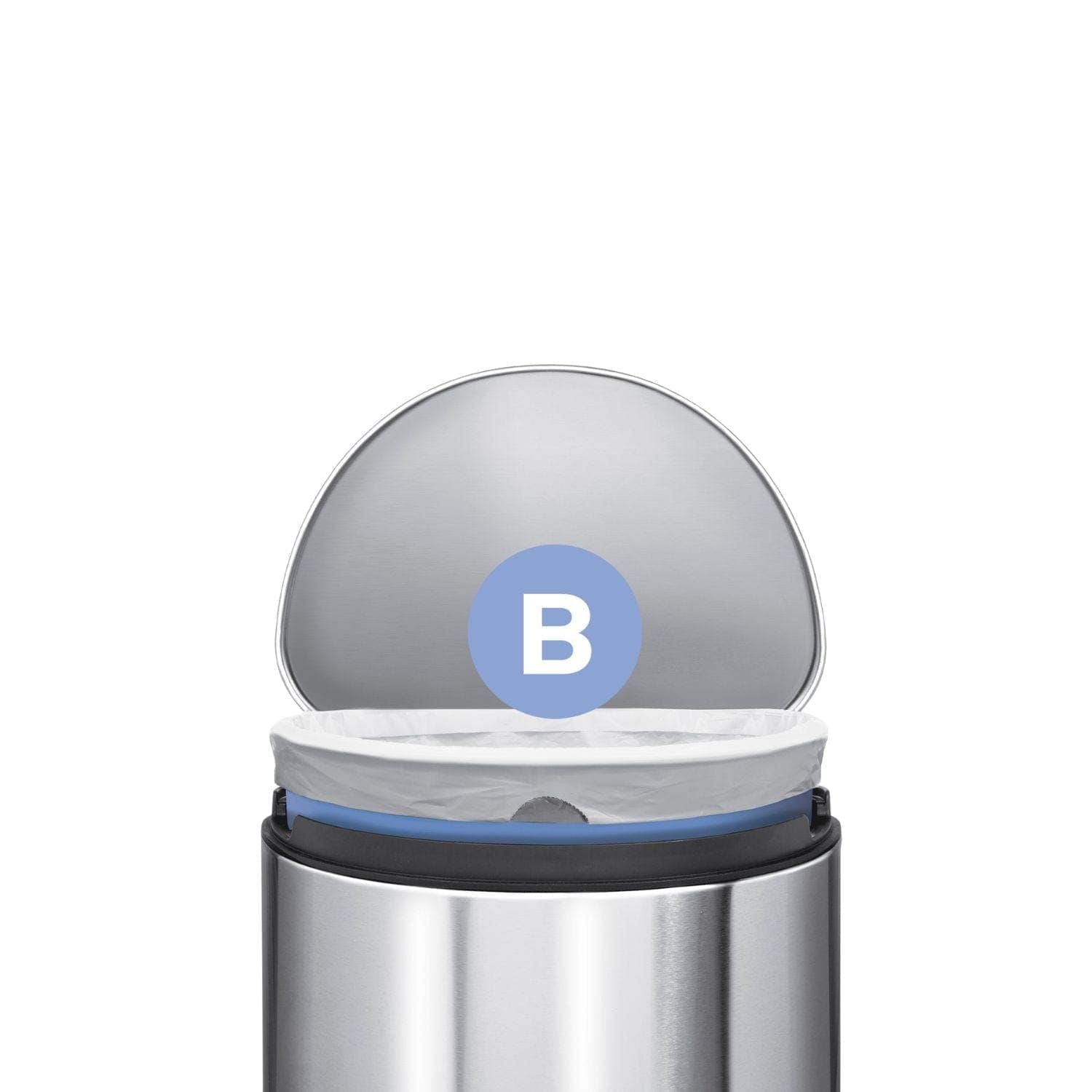 OUTLET: Simplehuman Avfallspose B 30stk 6L 6L Simplehuman Diverse baderomstilbehør UTG-SCW0251