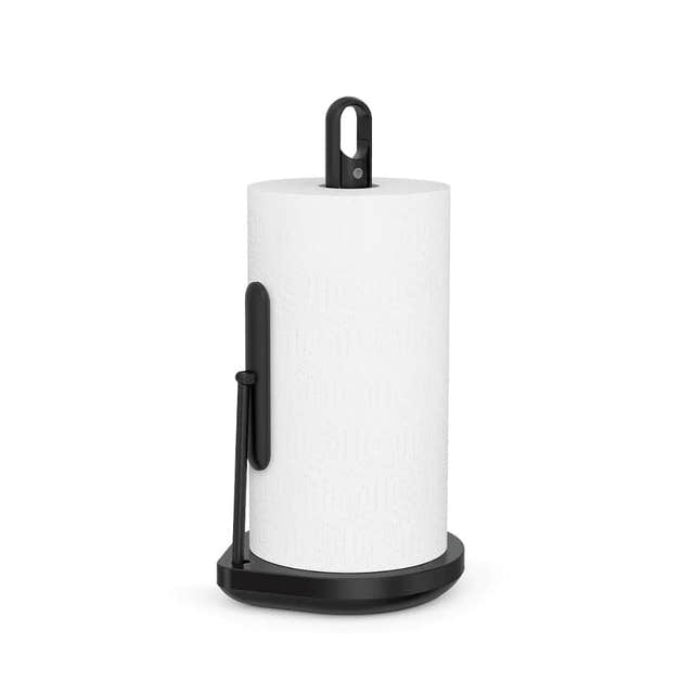 OUTLET: Simplehuman Kjøkkenrullholder med Spray Svart matt Simplehuman Kjøkkenrullholder UTG-SKT1200
