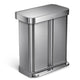 OUTLET: Simplehuman Pedalbøtte Kildes 58L Børstet Børstet Simplehuman Søppelbøtte UTG-SCW2025