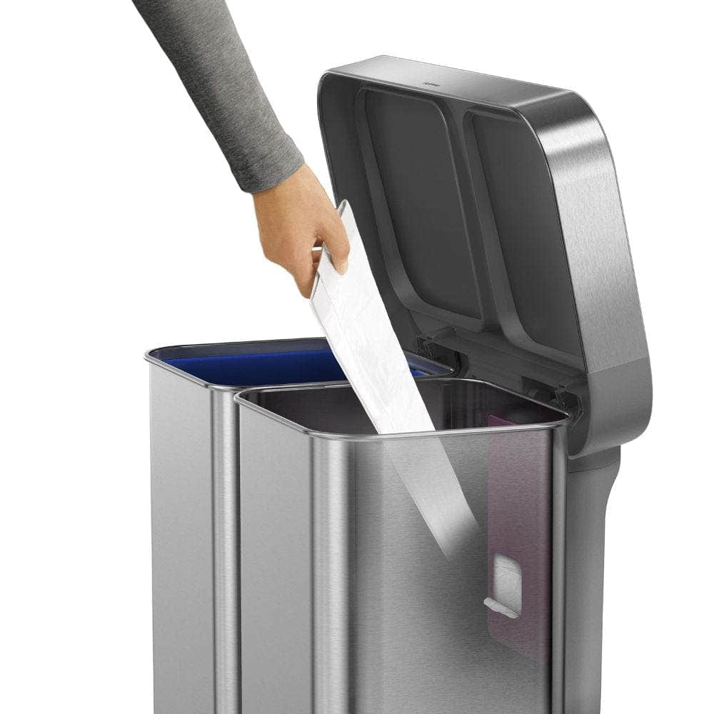 OUTLET: Simplehuman Pedalbøtte Kildes 58L Børstet Børstet Simplehuman Søppelbøtte UTG-SCW2025