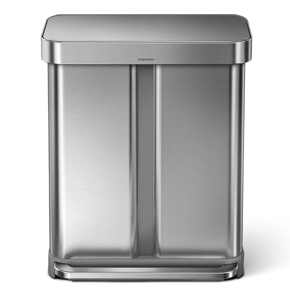 OUTLET: Simplehuman Pedalbøtte Kildes 58L Børstet Børstet Simplehuman Søppelbøtte UTG-SCW2025