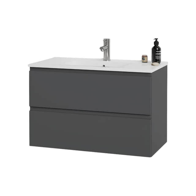 OUTLET: Vikingbad MIE Fingergrep Servantskap Mørk grå / 70cm VikingBad Servantskap UTG-121029