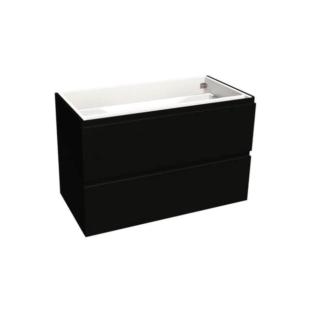 OUTLET: Vikingbad MIE Fingergrep Servantskap Svart matt / 90cm VikingBad Servantskap UTG-121045