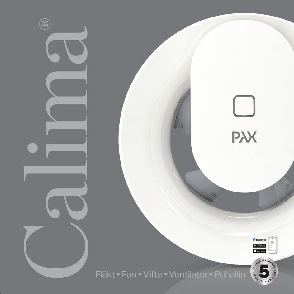 Pax Calima Baderomsvifte - hvit/svart Pax Baderomsvifte