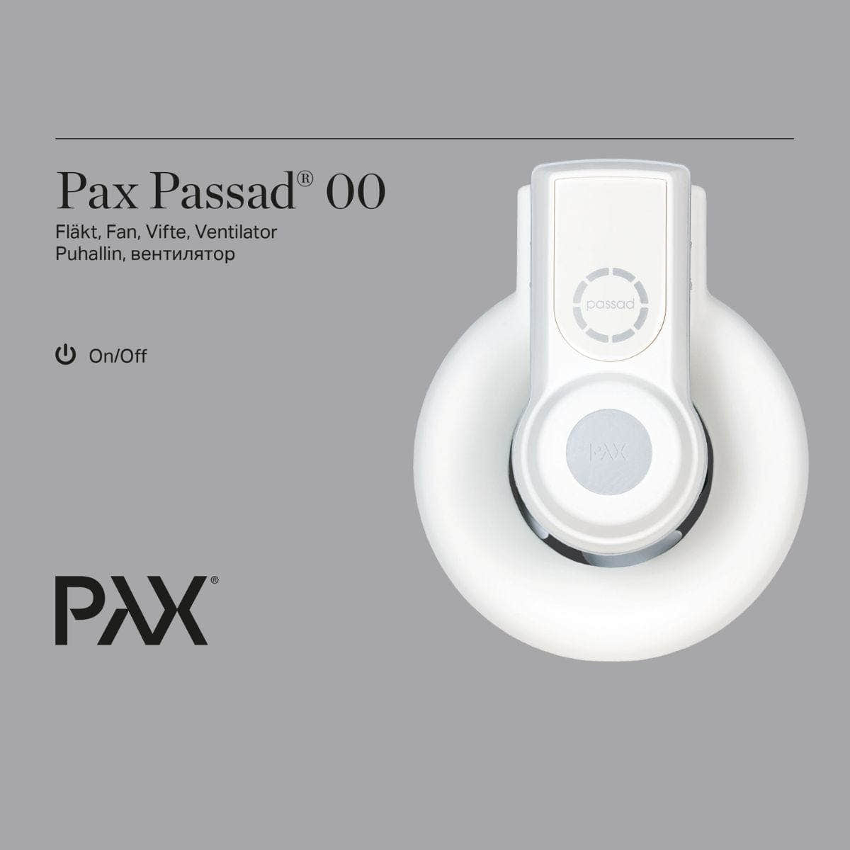 Pax Passad 00 Baderomsvifte - grunnmodell Pax Baderomsvifte GRO-4910622