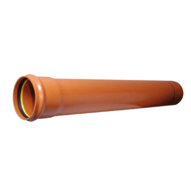 Pipelife Avløpsrør m/Sewerlock PVC SN8 75mm Pipelife Avløpsrør BUN-2251021