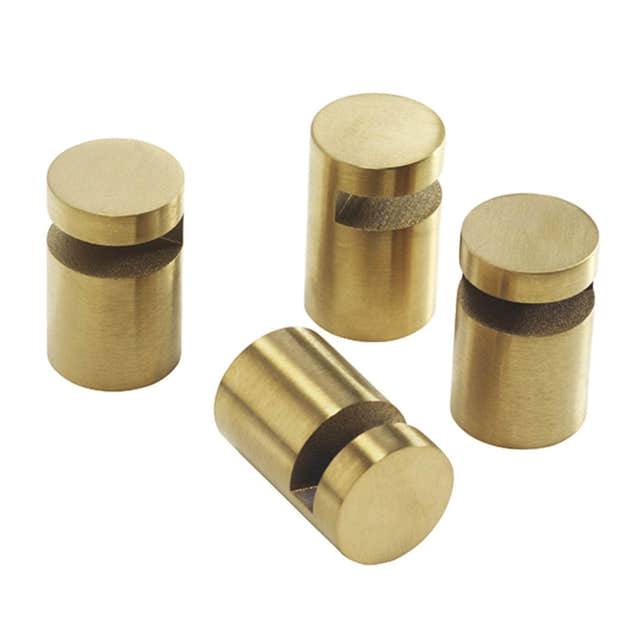 Pressalit Choice Speilholder Børstet messing Pressalit Tilbehør baderomsinnredning GRO-7001081