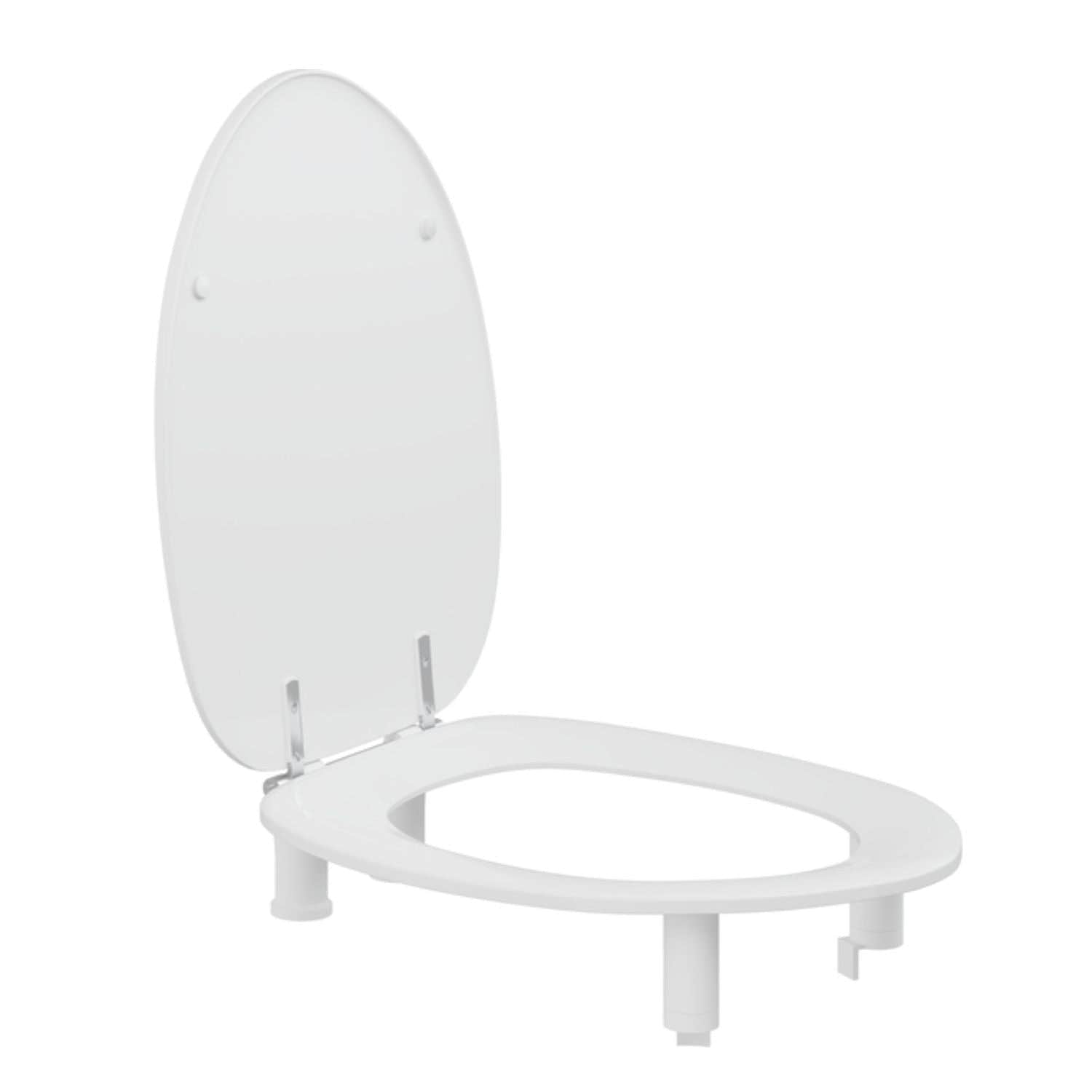 Pressalit Dania Forhøyet Toalettsete 10cm Hvit / Ja Pressalit Toalettsete GRO-6191646