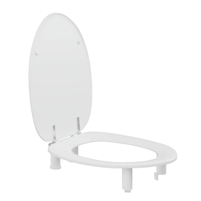 Pressalit Dania Forhøyet Toalettsete 10cm Hvit / Ja Pressalit Toalettsete GRO-6191646