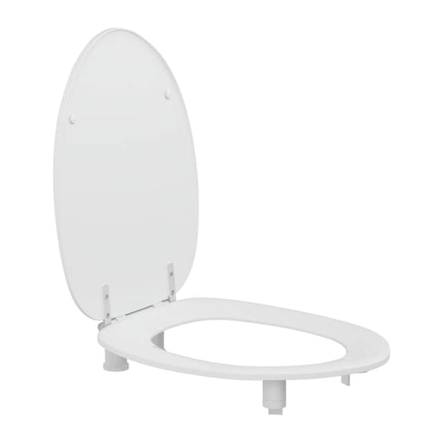 Pressalit Dania Forhøyet Toalettsete 5cm Hvit / Ja / Ja Pressalit Toalettsete GRO-6191645
