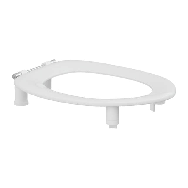 Pressalit Dania Forhøyet Toalettsete 5cm Hvit / Nei / Nei Pressalit Toalettsete GRO-6190526