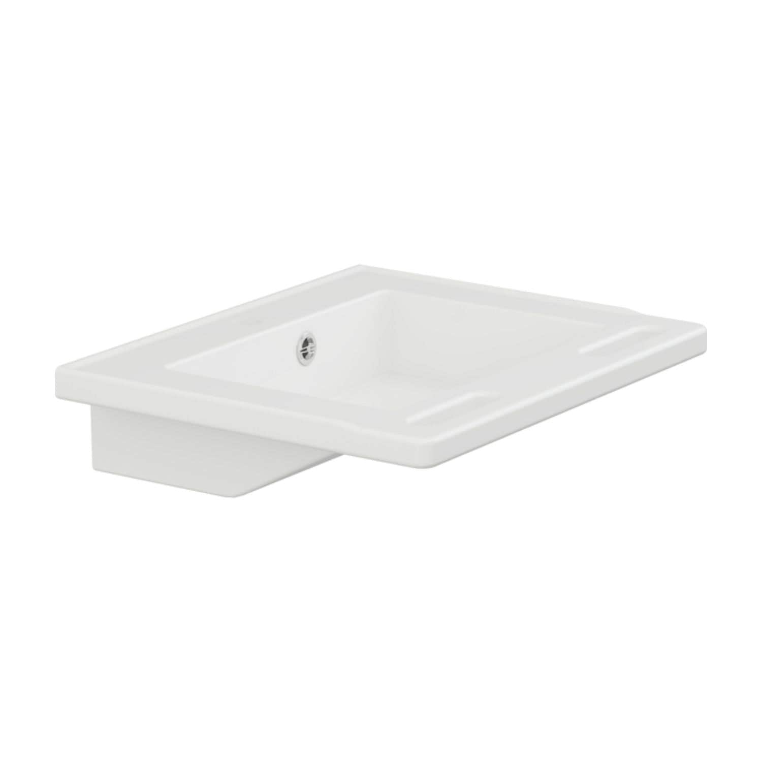 Pressalit Matrix Liten Vask Med Overløp Pressalit Baderomsservant GRO-6132501