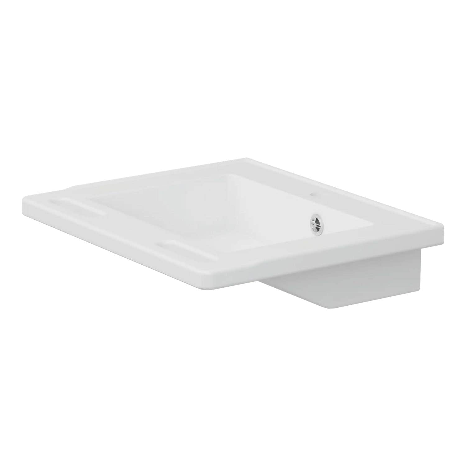 Pressalit Matrix Liten Vask Med Overløp Pressalit Baderomsservant GRO-6132501