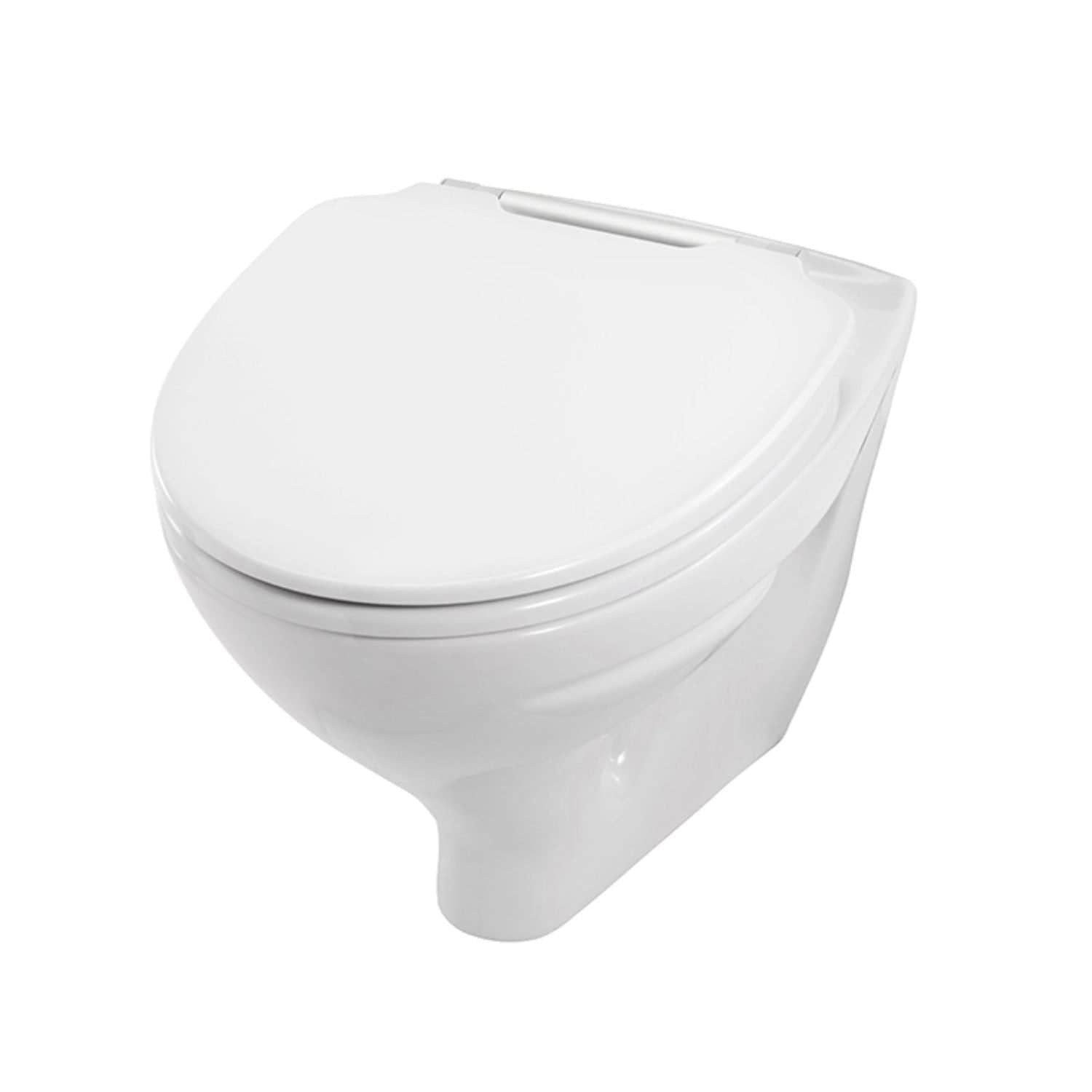 Pressalit Solid Pro Norden Toalettsete - Med lokk Hvit antibac Pressalit Toalettsete GRO-6190378