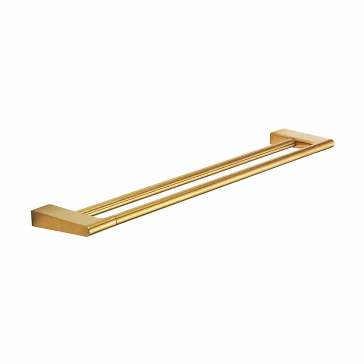 Pressalit Stil Håndklestang Dobbel Børstet messing / 610 mm Pressalit Håndklestang GRO-7001563