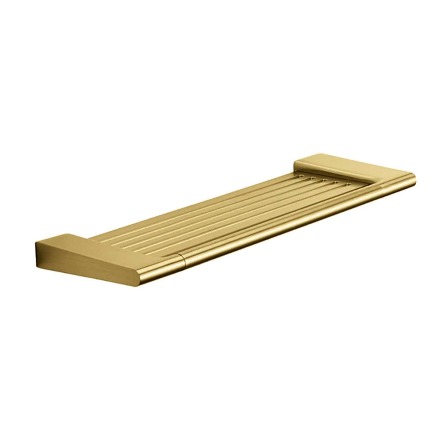 Pressalit Style Dujshylle Børstet messing Pressalit Dusjhylle GRO-7001559