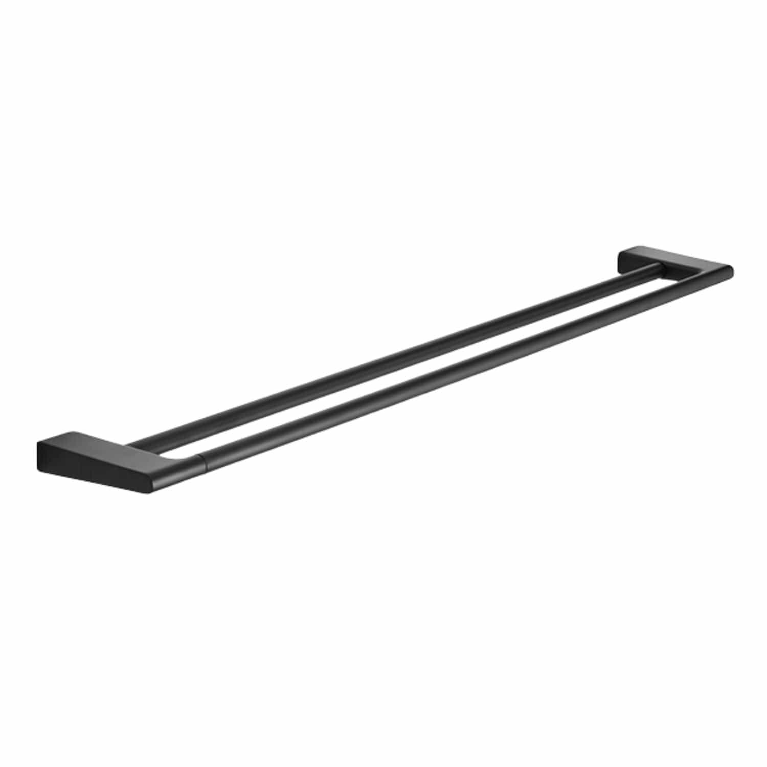 Pressalit Style Håndklestang Dobbel 810 mm Mat svart Pressalit Håndklestang GRO-7001548