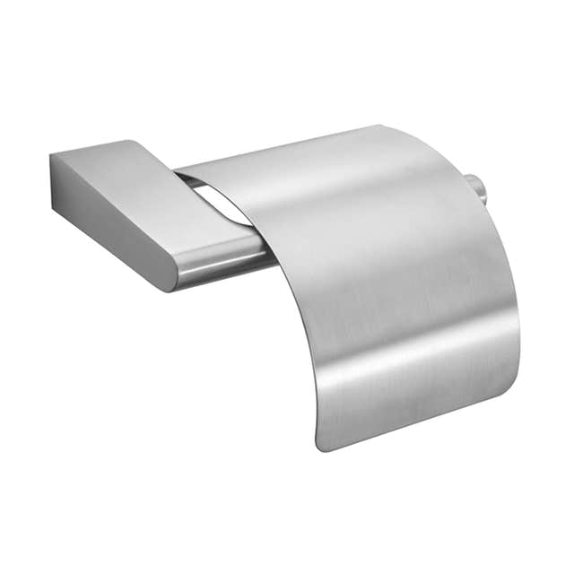 Pressalit Style Toalettrullholder med Frontplate Børstet stål Pressalit Toalettrullholder GRO-7001504