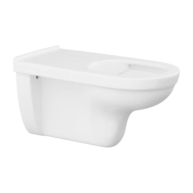 Pressalit Veggskål for innebygget sisterne L70cm Hvit Pressalit Veggskål GRO-6191026
