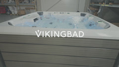 Vikingbad MORILD Utendørs massasjebad