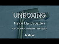 Børstet messing