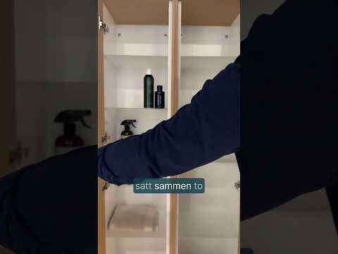Praktisk oppbevaring med høyskap