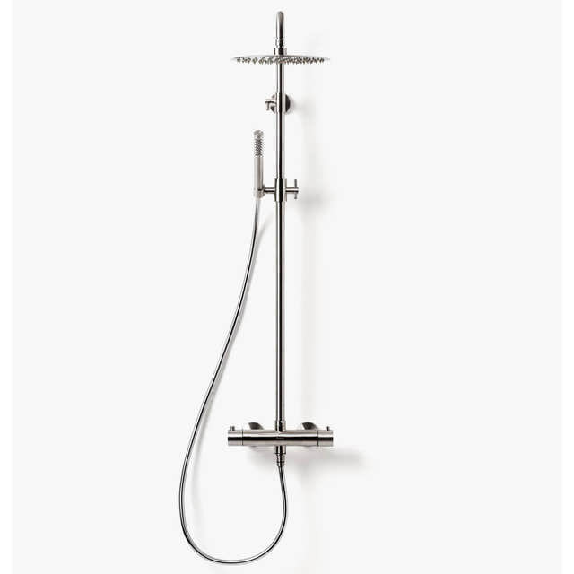 Primy Steel Pleasure 2 takdusjsett med hånddusj Brushed stainless Primy Takdusj INR-80001122