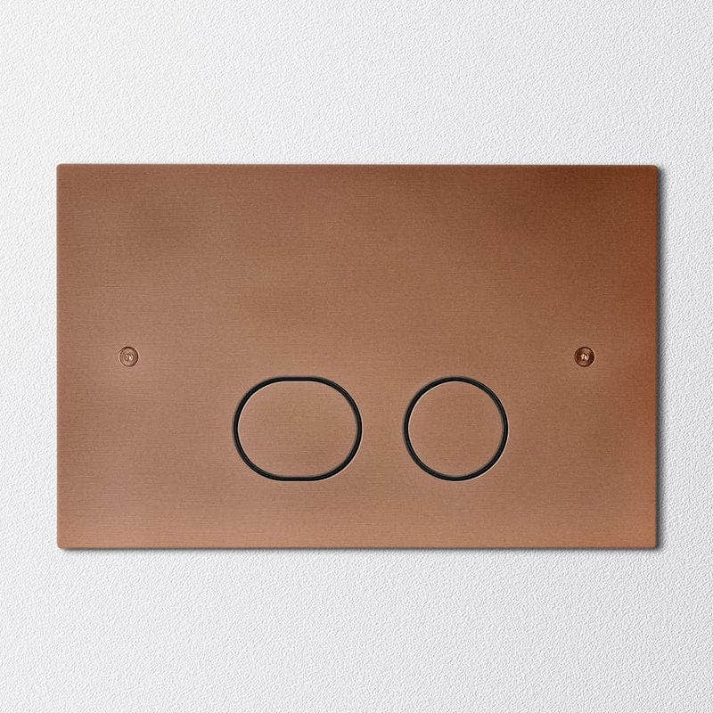 Primy Steel Style Betjeningsplate Brushed bronze Primy Betjeningsplate og trykknapper INR-80001236