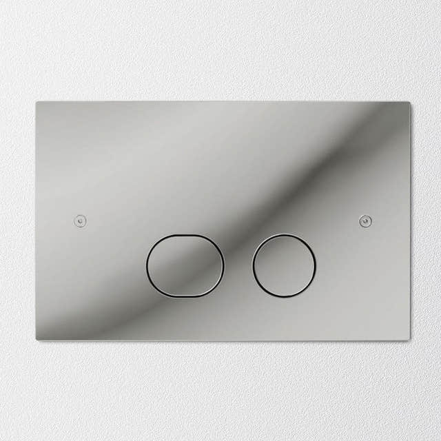 Primy Steel Style Betjeningsplate Polished Primy Betjeningsplate og trykknapper INR-80001292