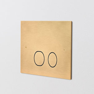 Primy Steel Style Betjeningsplate