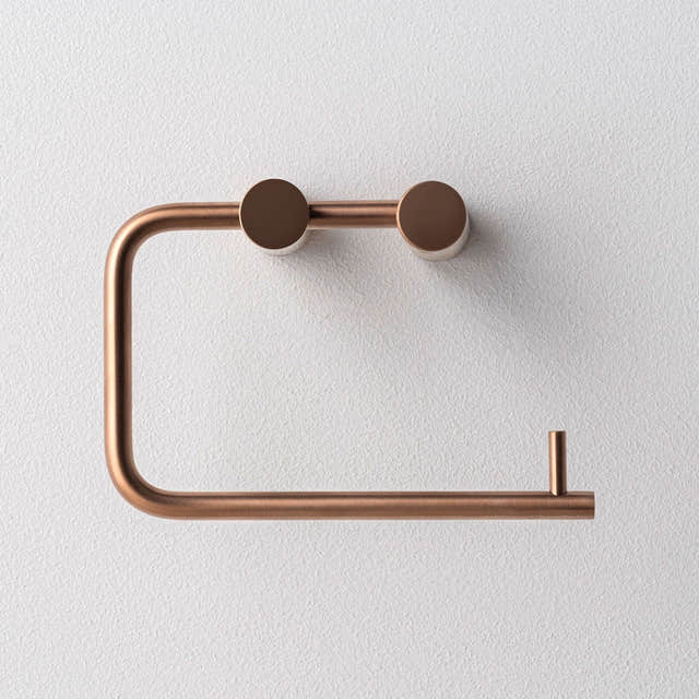Primy Steel Style Toalettpapirholder Brushed bronze Primy Toalettrullholder INR-80001240