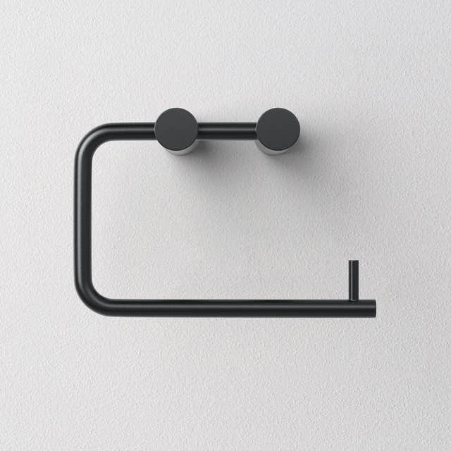 Primy Steel Style Toalettpapirholder Svart matt Primy Toalettrullholder INR-80001293