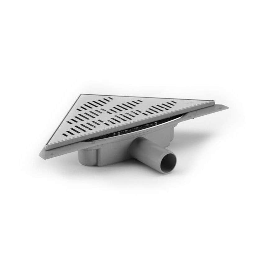 Purus Corner Twist - Lav Sideutløp Krom / 40mm Purus Slukrenne GRO-3401901