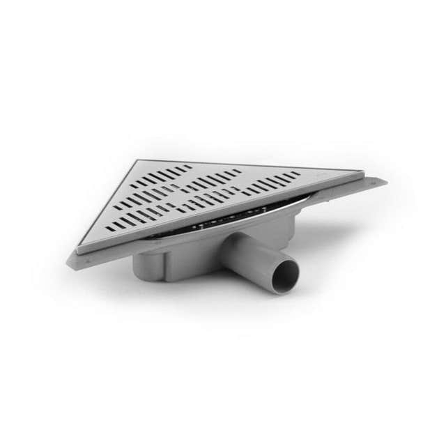 Purus Corner Twist - Lav Sideutløp Krom / 40mm Purus Slukrenne GRO-3401901