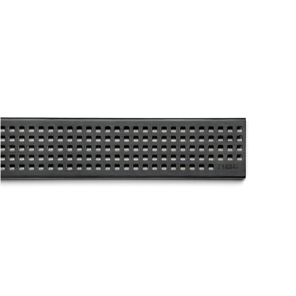 Purus Line Rist Chess Svart matt / 600mm Purus Slukrenne GRO-3401375