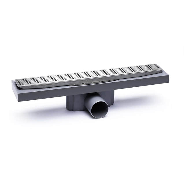 Purus PRO Line Chess - Sideutløp Krom / 600mm / 75mm Purus Slukrenne GRO-3386014