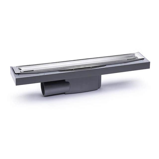 Purus PRO Line Premium - Gavlutløp Krom / 600mm / 75mm Purus Slukrenne GRO-3386071