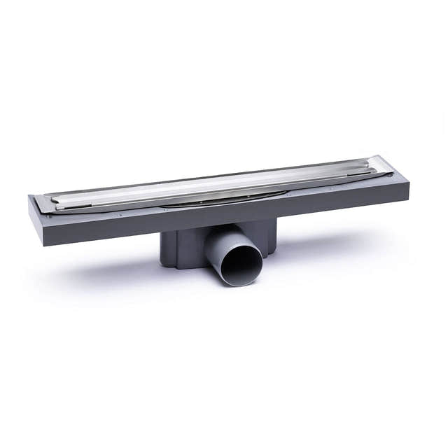 Purus PRO Line Premium - Sideutløp Krom / 600mm / 75mm Purus Slukrenne GRO-3386067