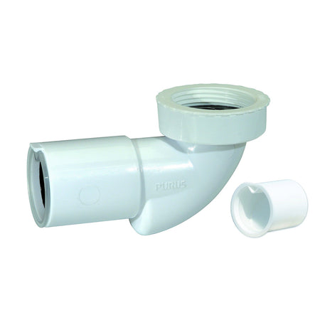 Purus PUM Vannlås 1 1/2"-1 1/4"xØ40mm sevantalbue horisontal