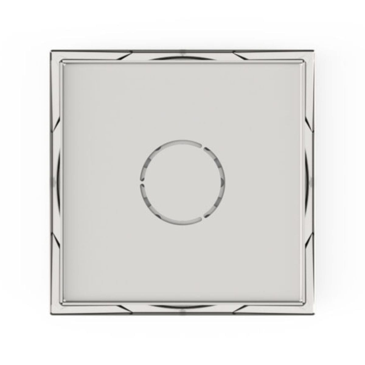 Purus Square Tile Insert Krom Purus Slukrenne GRO-1440201