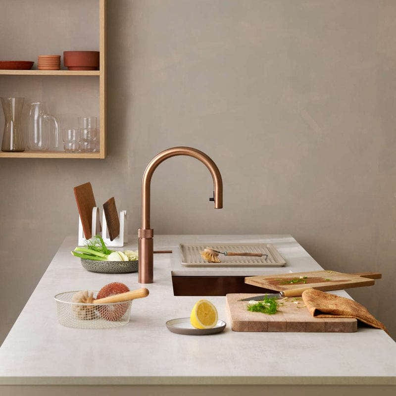 Quooker Flex alt-i-ett kjøkkenarmatur med uttrekksslange Quooker Kjøkkenarmatur